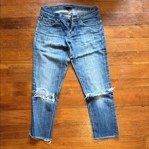 Vigoss Distressed Blue Jeans The Brooklyn